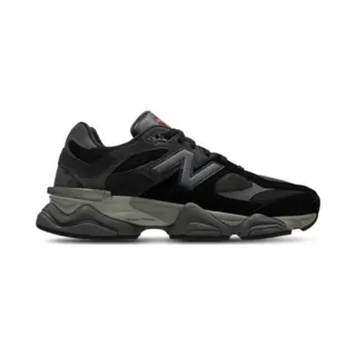 New Balance Sneakers Laag '9060' Grijs / Donkergrijs / Rood / Zwart