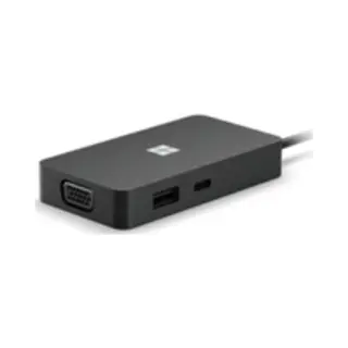 Microsoft Surface Usb-C Travel Hub Wired Usb 3.2 Gen 2 (3.1 Gen 2) Type-C Black