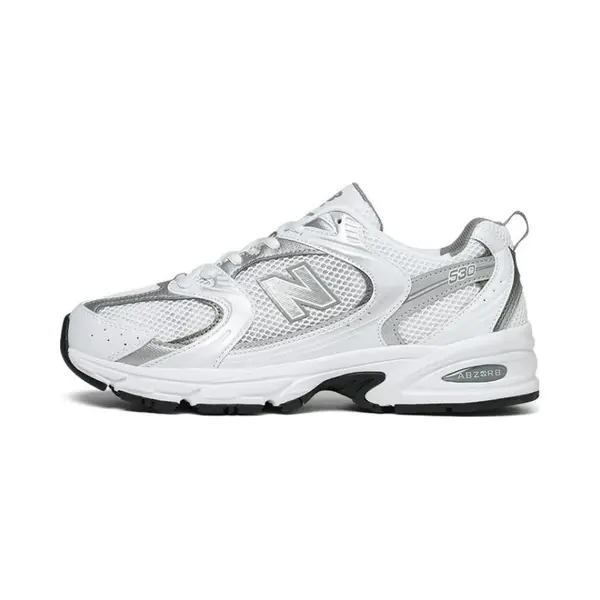 New Balance 530 'White Metallic Silver' Sneakers MR530AD 38.5 thumbnail
