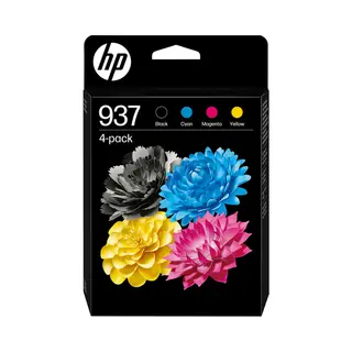 Hp 937 originele Cmyk-inktcartridge 4 stuks