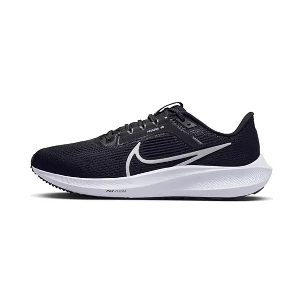 Nike Air Zoom Pegasus 40 Men's Trainers DV3853 (Black/White/Iron Grey 001) Uk 10 (Eu 45) thumbnail
