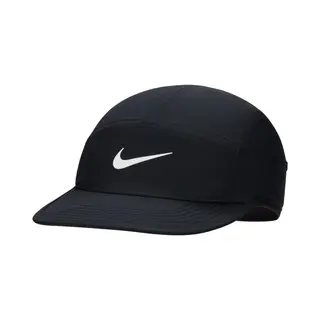 Nike Fly Dri-Fit Ongestructureerde Swoosh Pet - Zwart