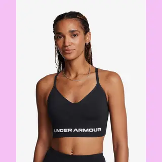 Under Armour Sport Bh 'Vanish Seamless' Zwart / Wit
