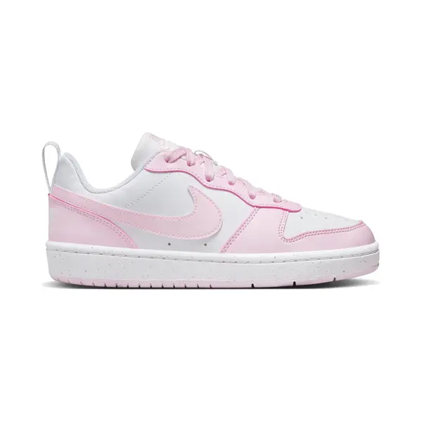 Nike Court Borough Low Recraft Big Sneaker Kinder - White/pink Fo thumbnail