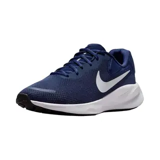 Nike Revolution 7 Heren Hardloopschoenen Blauw - Maat 42 - Uitneembare Zool