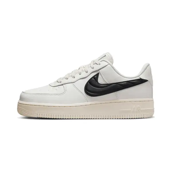 Nike Air Force 1 Low 07' 'Quilted Swoosh Phantom Black White' - Maat EU38.5 - FV1182-001 - Sneakers Laag - Wit - Zwart thumbnail