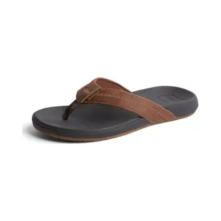 Reef Men's Cushion Phantom Flip Flop Sandal Brown Black