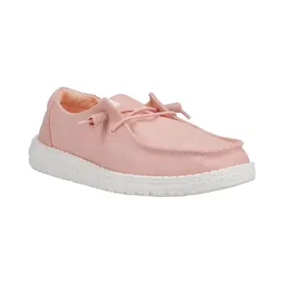 Heydude Women's 'Wendy Canvas' Slip On Shoes In Pink | Size, 7