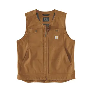 Carhartt, Vesten, Montana Duck Braunes Tanktop, Bruin, (L)