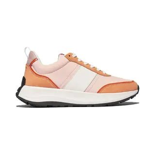 Fitflop F-Mode Flow Fabric/Suede/Leather Flatform Sneakers