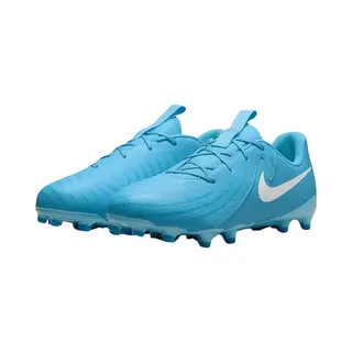 Nike Phantom Gx Ii Academy Fg/Mg Kinder Fußballschuh, Blue Fury/White, 38