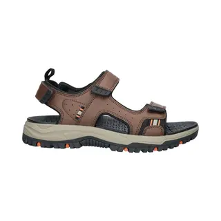 Skechers Prewitt Rigdon Brbk Brown Mens Sandals 205139 In A Plain Man-made In Size 9