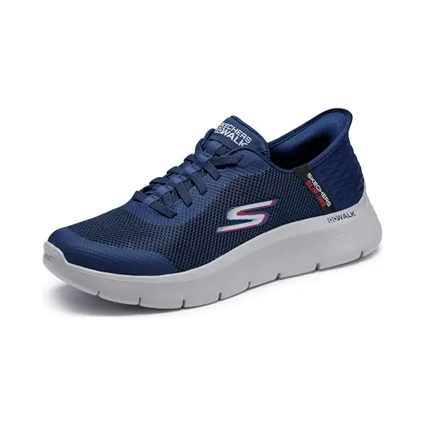 Skechers, Mannen, Sneakers, Sneaker Go Walk Flex - Hands Up, Blauw, (43) thumbnail