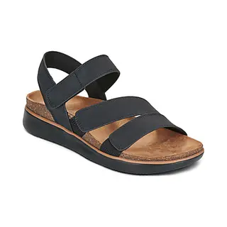 Skechers Lifted Comfort 163252-Blk, Vrouwen, Zwart, Sandalen, Maat, 39