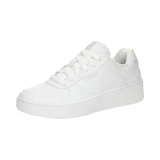 Skechers Sport Court 2.0 Wht White Womens Trainers 185160 In A Plain Man-made In Size 5