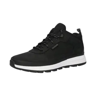 Timberland For Man. TB1A2A580151 Field Trekker Leather Shoes Black (40), Flat, Laces, Casual