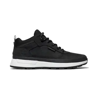 Timberlandvoor Mannen. TB1A2A580151 Veld Trekker Leren Schoenen Zwart (41), Leer, Plat, Veters, Casual