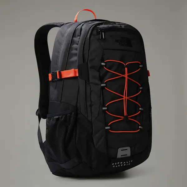 The North Face Borealis Classic backpack Rucksack Black, Orange Nylon thumbnail