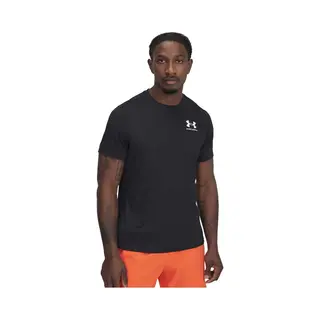 Under Armour Ua Heatgear Fitted Short Sleeve Heren Sportshirt - Zwart