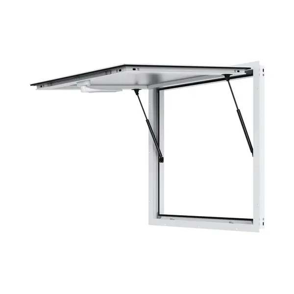 Vevor Snackstandaard Serveerraam Foodtruck Service Luifel 915x915mm Aluminium thumbnail