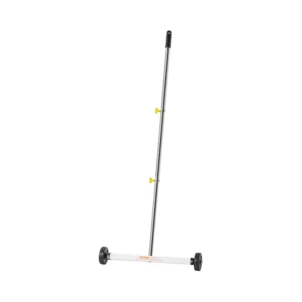 Vevor Magnetische Veger Met Wielen, 43 Cm, Draagvermogen 4, 5 Kg, Magnetische Borstel Met Verstelbare Handgreep, Voor Het Oppakken Van Spijkers En thumbnail