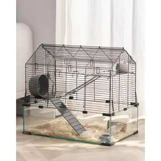 Vevor Kooi Hamsterkooi Muizenkooi Rattenkooi Knaagdierenhok Omhulsel 58x38x54cm