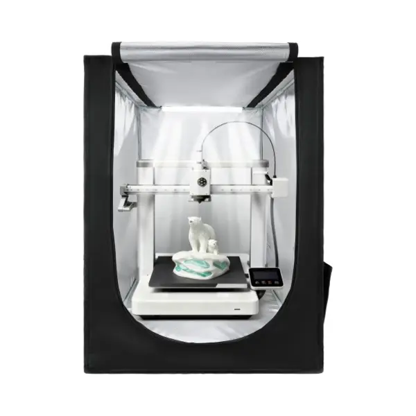 Vevor 3d-Printerbehuizing 55 X 65 X 75 Cm, Stofbestendige Beschermkap Met Constante Temperatuurregeling En Ledverlichting, Compatibel Met Gangbare thumbnail