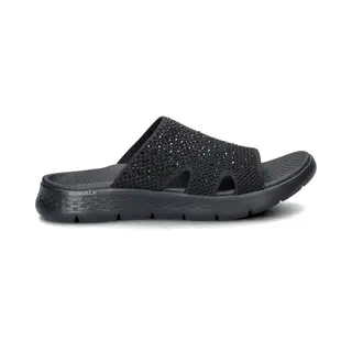 Skechers Go Walk Flex Dames Slipper - Zwart Zwart - Maat 39