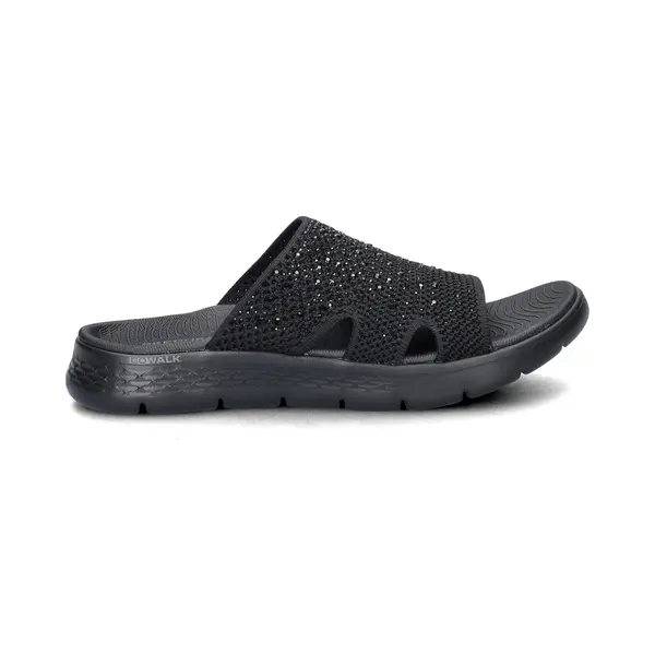 Skechers Go Walk Flex Dames Slipper - Zwart Zwart - Maat 39 thumbnail