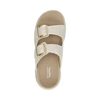 Skechers Go Walk Arch Fit 2.0 Sandal-C Dames Slippers - Naturel