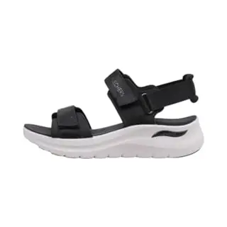 Skechers Arch Fit 2.0 Go-getter Damessandalen, Zwarte Riem, 38 Eu