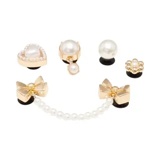 Jibbitz Crocs Pearly Gold (x5)