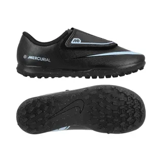 Nike Mercurial Vapor 16 Club Klettverschluss Tf Shadow - Schwarz/blau Kinder - Turf (Tf), Größe 31½