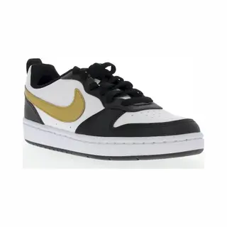 Nike Jungen Court Borough Low Recraft (Gs) Sneaker, Black/Metallic Gold/Black/Whit, 38