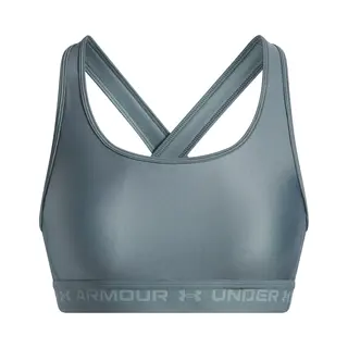 Under Armour Crossback Mid Sports Bras Women Olive, Size, S