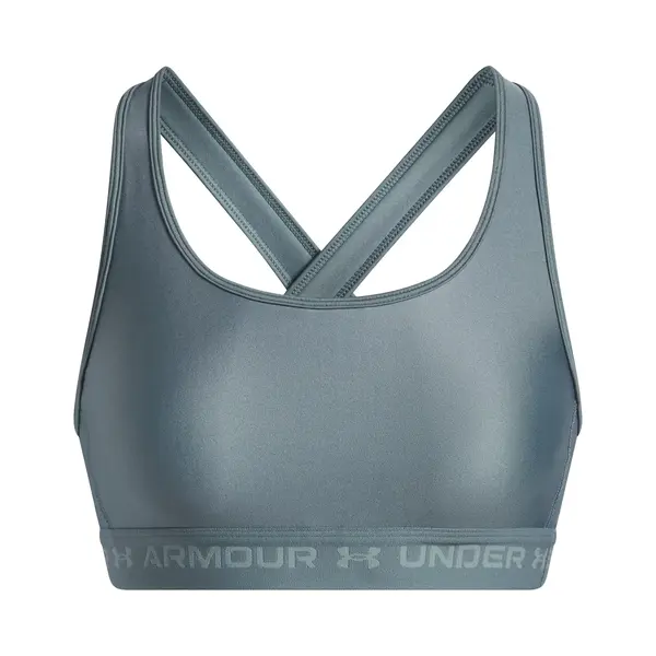 Under Armour Mid Crossback Sportbeha Blauw S Vrouw thumbnail