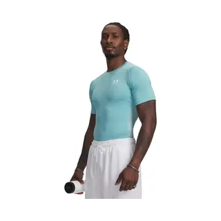 Under Armour HeatGear Short Sleeve Compression T-Shirt, Blauw