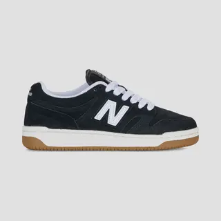 New Balance Unisex. BB480PV1 Trainers 480 Black (43), Flat, Laces, Casual