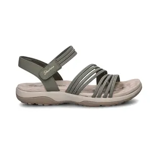 Skechers Reggae Slim Dames Sandaal - Donkergroen - Maat 38