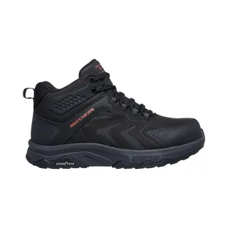 Skechers Speed-Flex Trekker Nordown Werkschoen Voor Heren 200256EC Bkrd Zwart/rood