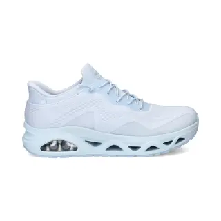 Skechers Women's Uno Glide-Step Air Gliders Sneaker, Light Blue Mesh, 7 Uk