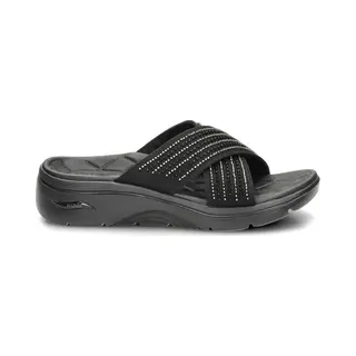 Skechers Arch Fit 2.0 Go Walk Dames Slipper - Zwart Zwart - Maat 38
