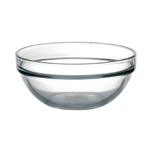 Luminarc 'Empilable' Salatschale Schüssel, Glas, Stapelbar, Ø 10cm (6 Stück) thumbnail