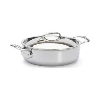 de Buyer Stainless steel sauté-pan with lid Affinity