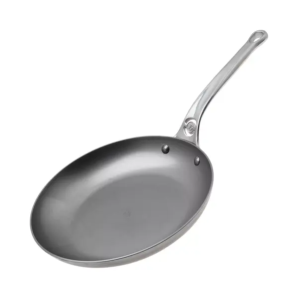 De Buyer Omeletpan Mineral B Pro ø24cm, Pan + Steelpan, Zilver thumbnail