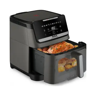 Tefal Easy Fry Silence 7L stille airfryer met kijkvenster EY846HE0
