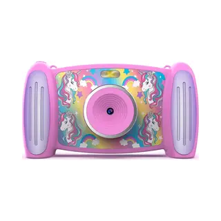 Accutime FRCA1001 Unicorn Interactive Children's Camera, 5MP Photo, 1080p Video Resolution, 4x Zoom, 5 Funny Filters & Special Effects, 4 Cool Games,