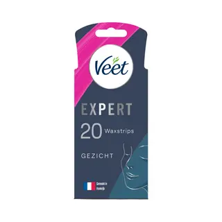 Veet Expert Waxstrips Gezicht Sensitive 20 Stuks