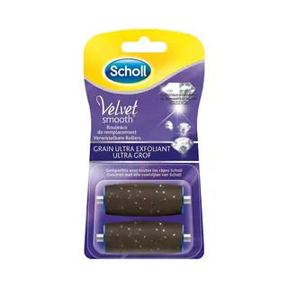 Scholl Velvet Smooth Replacement Rotating Head Made Up Of 2 Pieces