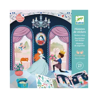 Djeco Stickers Life In The Castle